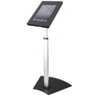 PAD18B - iPad floor stand with height adjustment and tamper proof security
